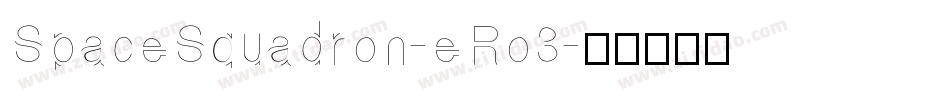 SpaceSquadron-eRo3字体转换