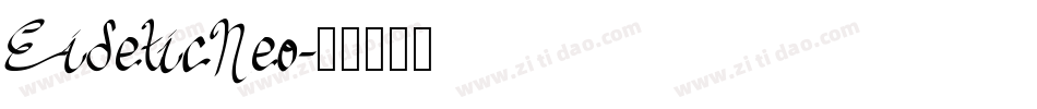 EideticNeo字体转换