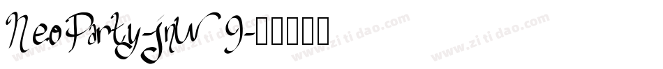 NeoParty-jnW9字体转换
