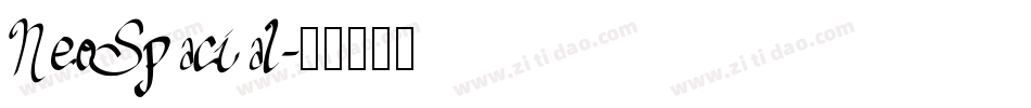 NeoSpacial字体转换