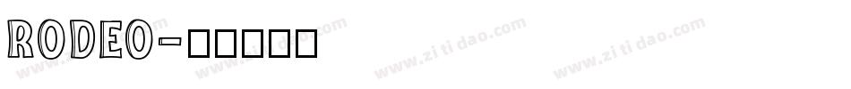 RODEO字体转换