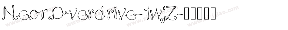 NeonOverdrive-1wjZ字体转换