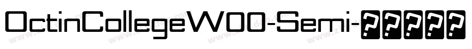 OctinCollegeW00-Semi字体转换