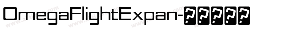 OmegaFlightExpan字体转换