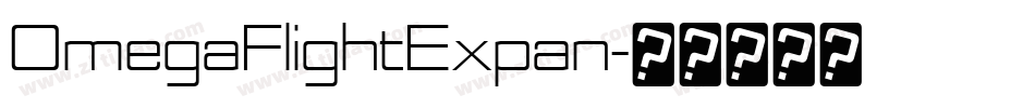 OmegaFlightExpan字体转换