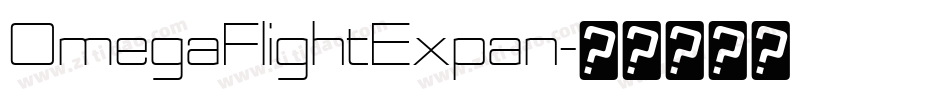 OmegaFlightExpan字体转换