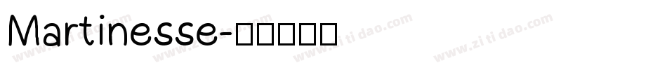 Martinesse字体转换