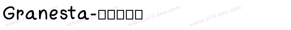 Granesta字体转换