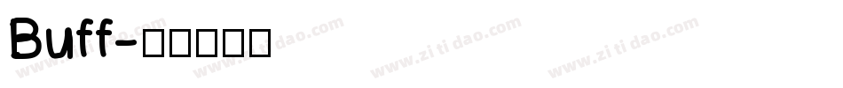 Buff字体转换