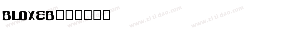 BLOXEB字体转换