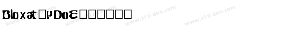 Bloxat-PDoE字体转换