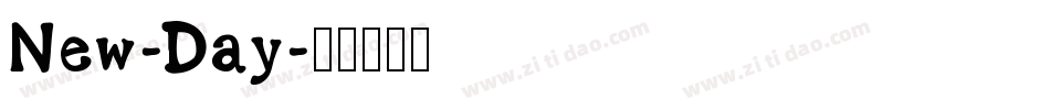 New-Day字体转换