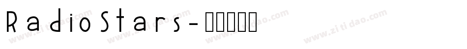 RadioStars字体转换
