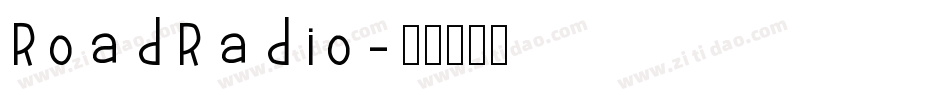 RoadRadio字体转换