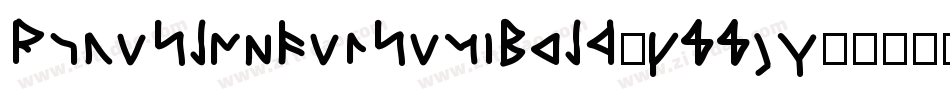 RuneSlasherSemiBold-z88jw字体转换