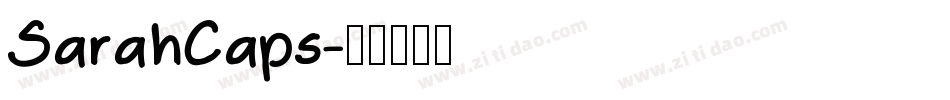 SarahCaps字体转换
