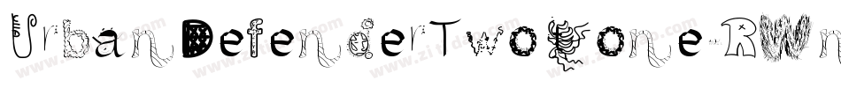 UrbanDefenderTwotone-RWn6字体转换