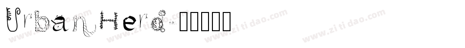 UrbanHerd字体转换