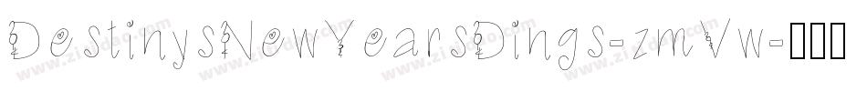 DestinysNewYearsDings-zmVw字体转换