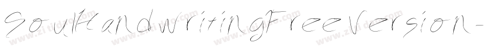SoulHandwritingFreeVersion-aER5字体转换 SoulHandwritingFreeVersion-aER5字体转换