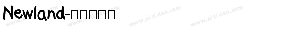Newland字体转换