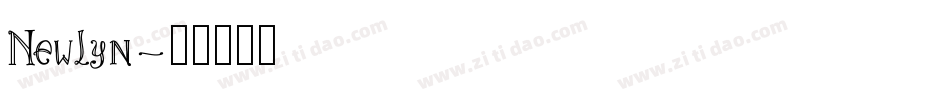 Newlyn字体转换