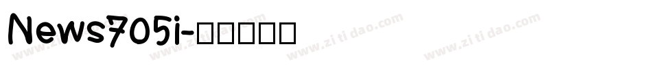 News705i字体转换