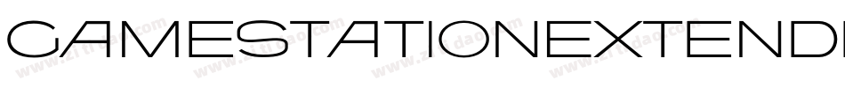 GamestationExtendedoblique-lepe字体转换