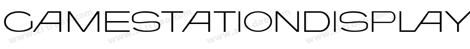 GamestationDisplayoblique-5zrx字体转换