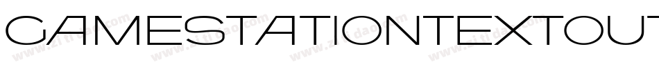 GamestationTextoutline-6OwM字体转换