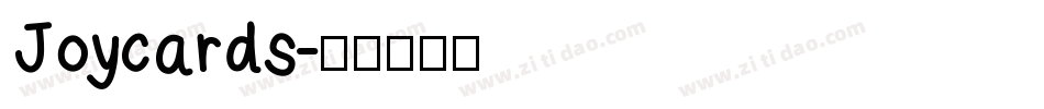 Joycards字体转换