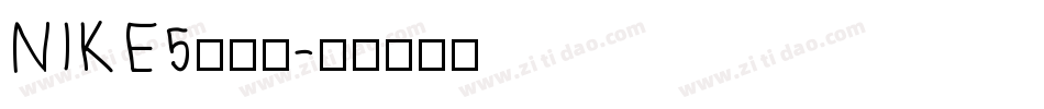 NIKE5转换器字体转换