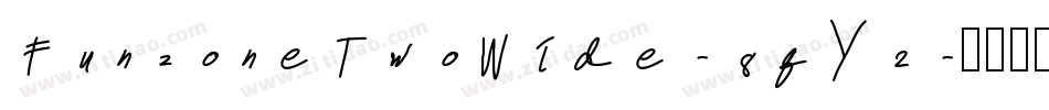 FunzoneTwoWide-8qY2字体转换