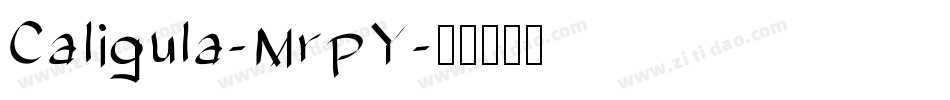 Caligula-MrpY字体转换