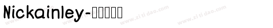 Nickainley字体转换