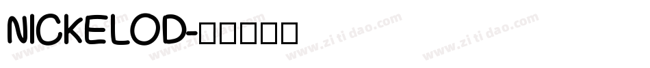 NICKELOD字体转换