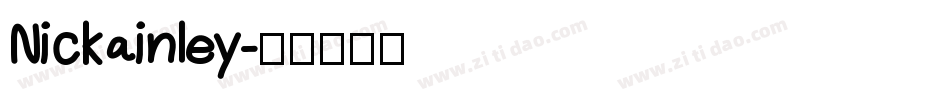 Nickainley字体转换