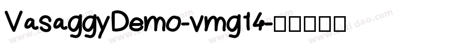 VasaggyDemo-vmg14字体转换