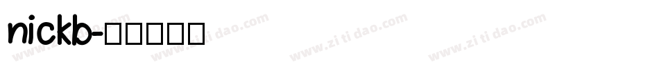 nickb字体转换