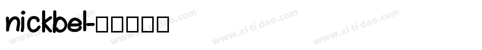 nickbel字体转换