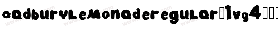 CadburylemonadeRegular-1vG4字体转换