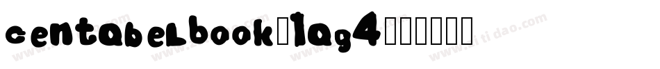 CentabelBook-1aG4字体转换