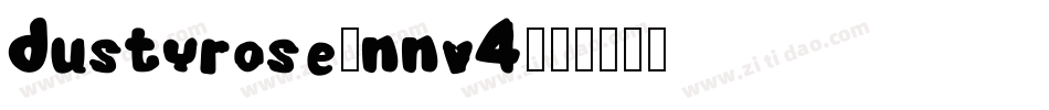 Dustyrose-nnv4字体转换