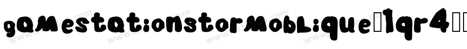 GamestationStormoblique-1qR4字体转换