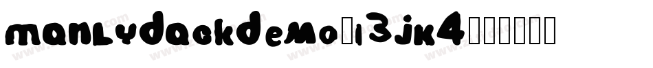 ManlyDackDemo-L3JK4字体转换