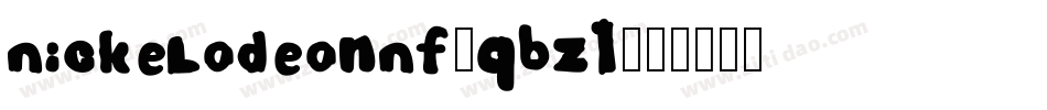NickelodeonNf-qBz1字体转换