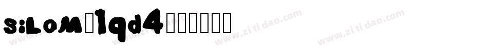 Silom-1qd4字体转换