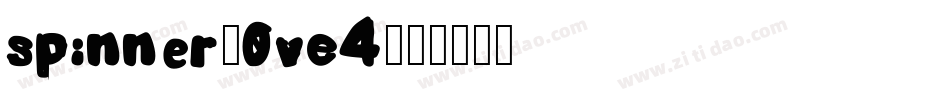 Spinner-0vE4字体转换
