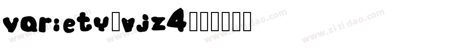 Variety-vjZ4字体转换