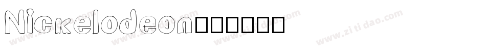 Nickelodeon字体转换